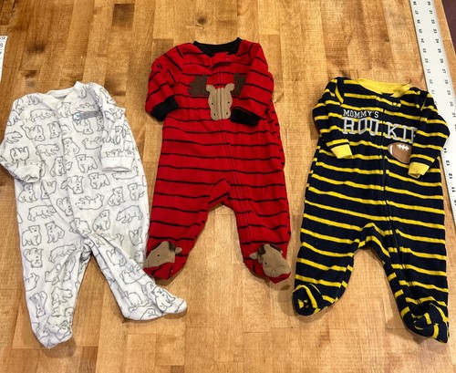 Set baby fleece footed - fleece,